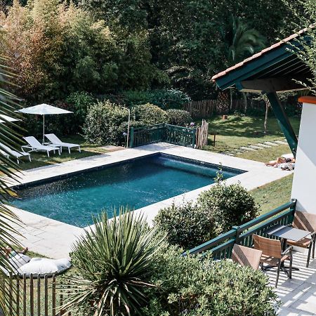 Hotel Les Freres Ibarboure Bidart Exterior foto